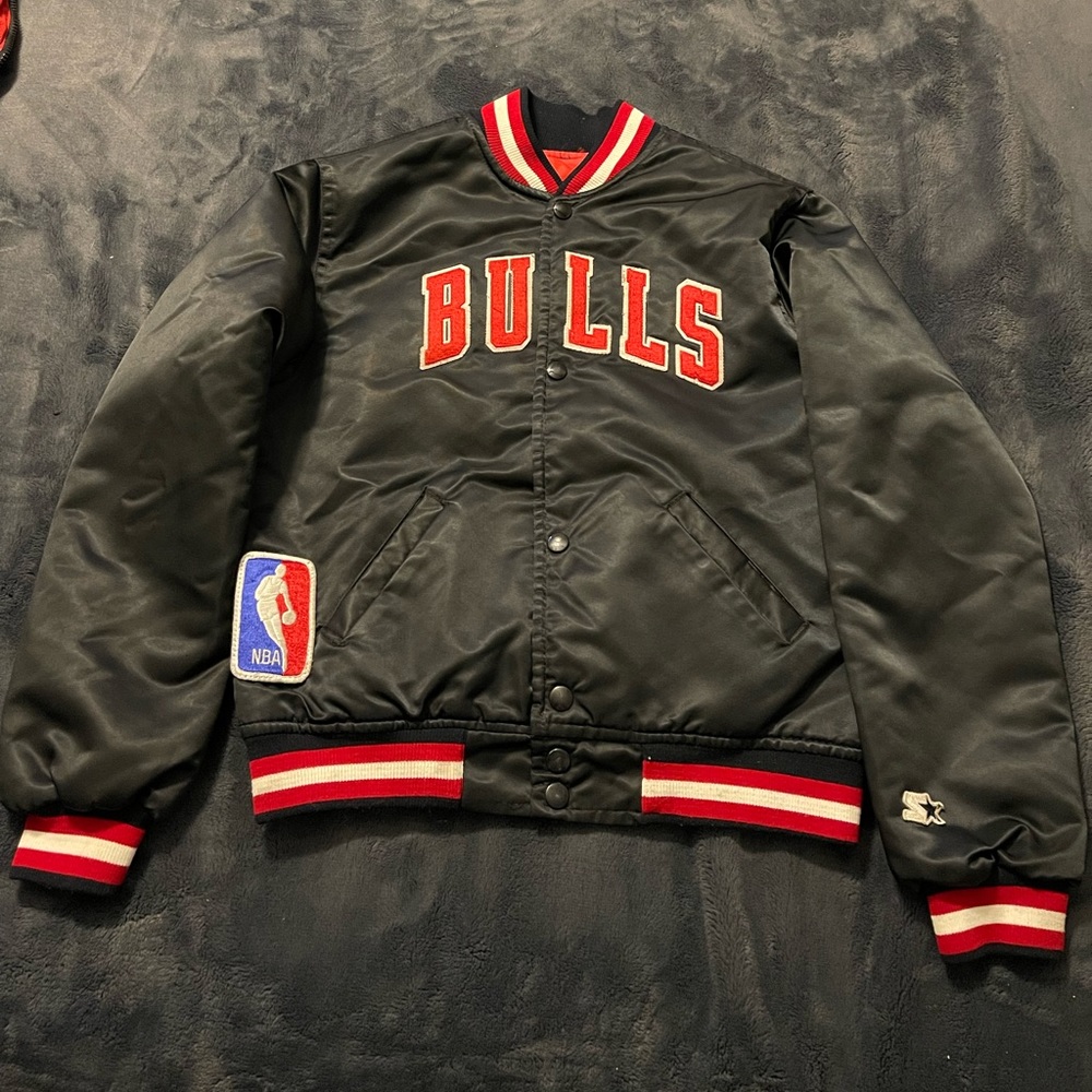 Vintage Chicago Bulls Starter Jacket Youth M